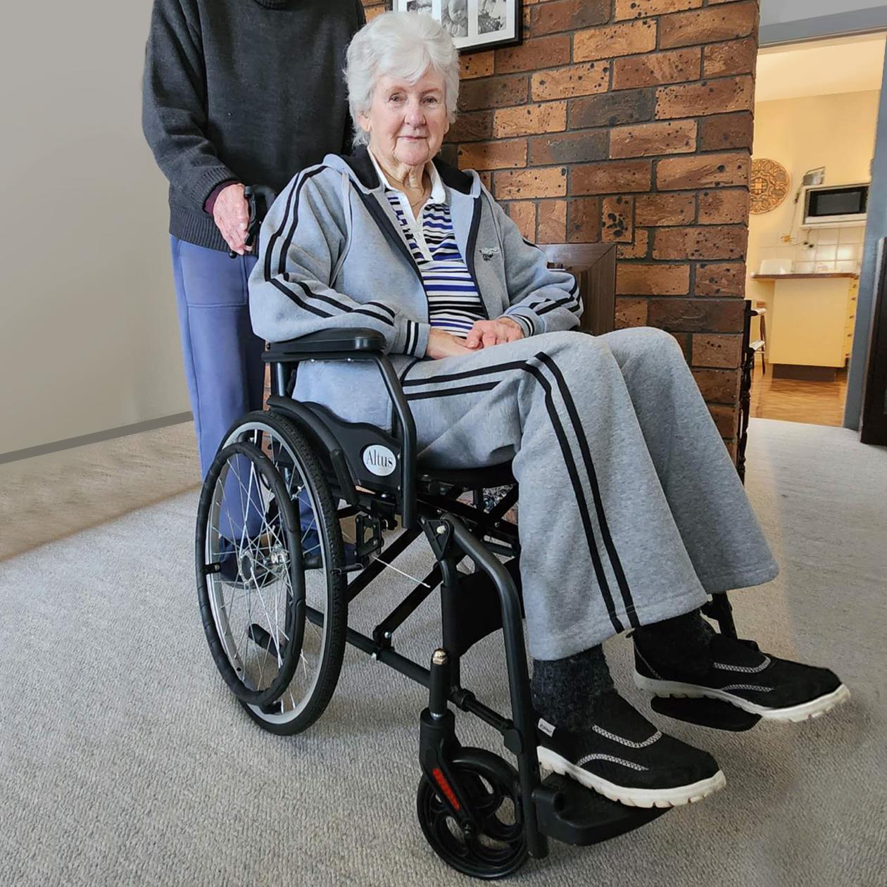Designed for users with limited mobility, this wheelchair provides a safe and comfortable experience.It supports confidence and independence, helping users enjoy daily outings with peace of mind.