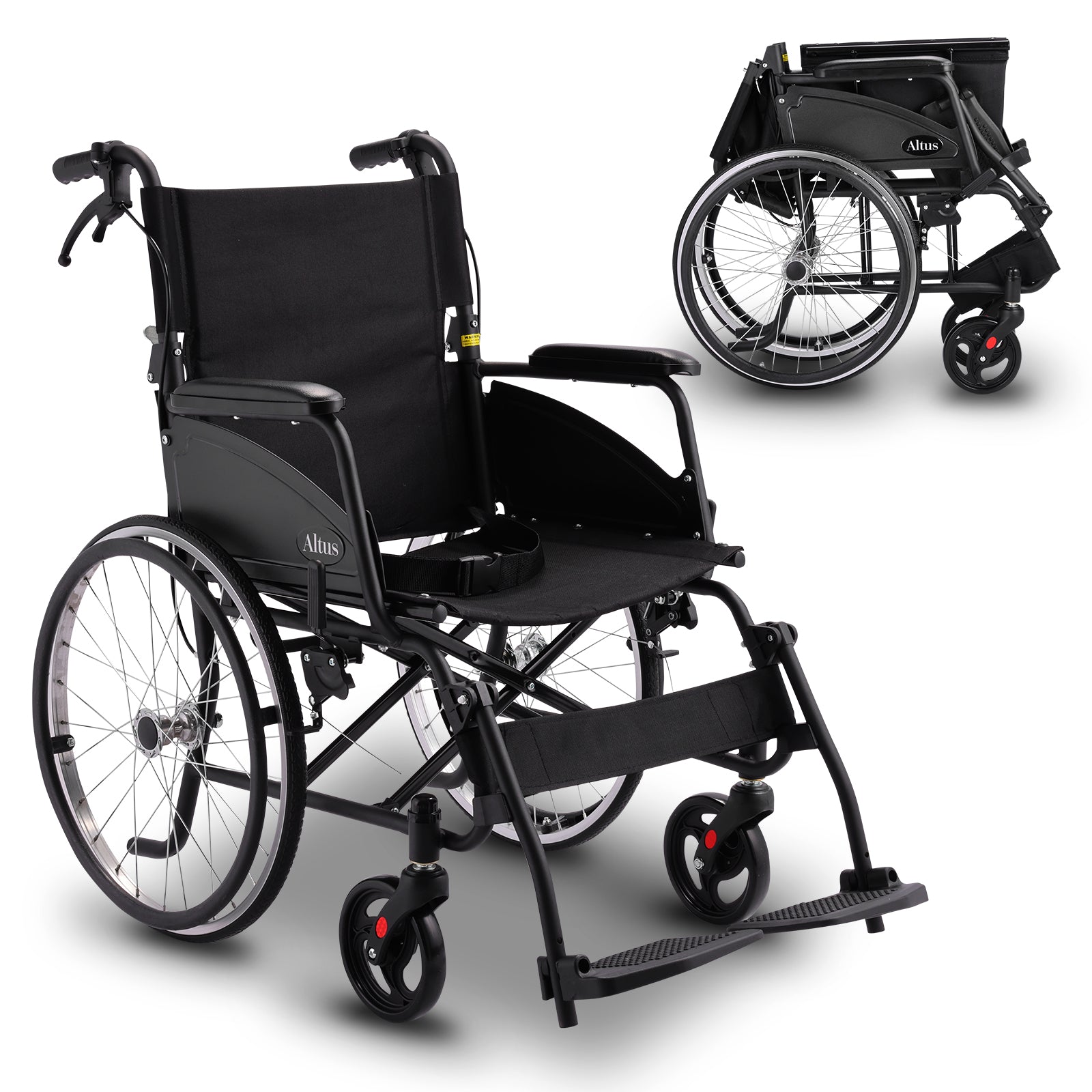 Altus Self-Propelled Mobility Wheelchair manual 20 inch Wheelchair