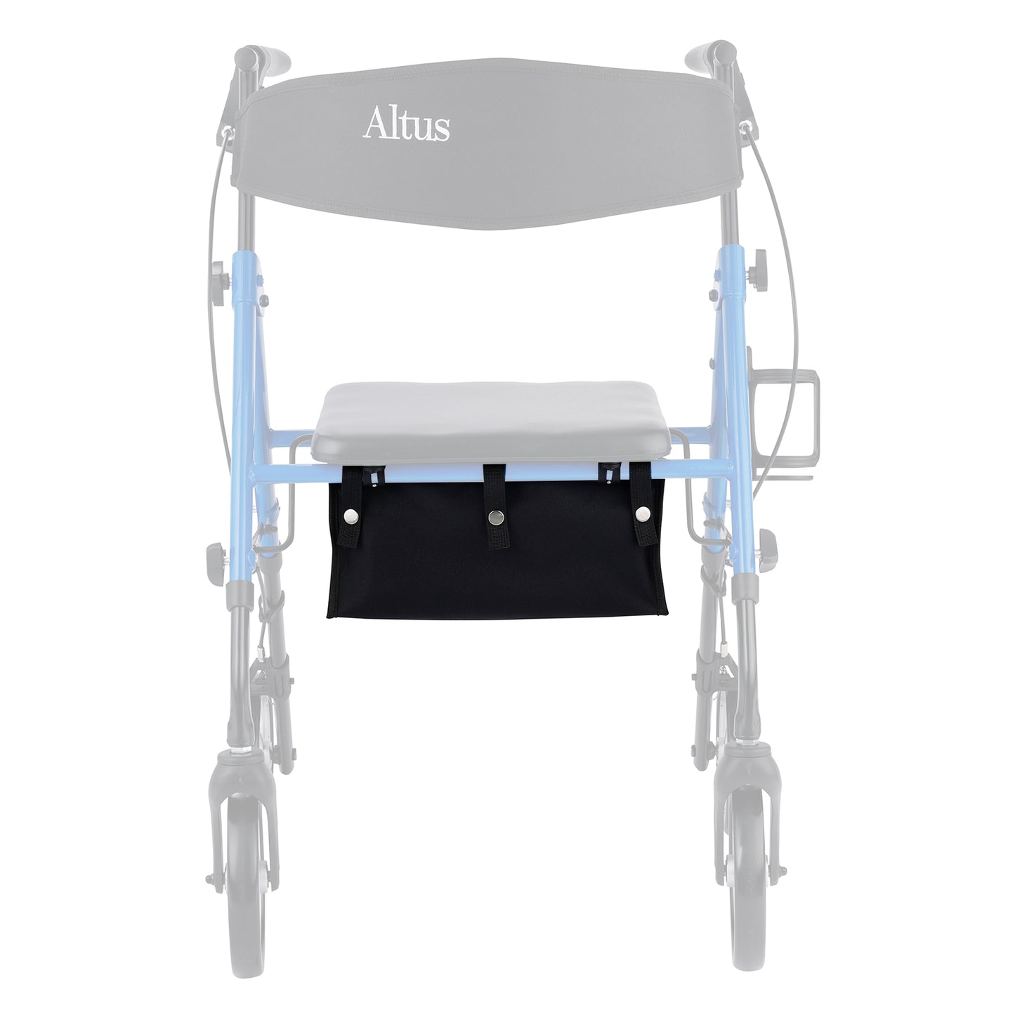 Altus Under Seat Rollator Bag for Four Wheel Walker Accessories