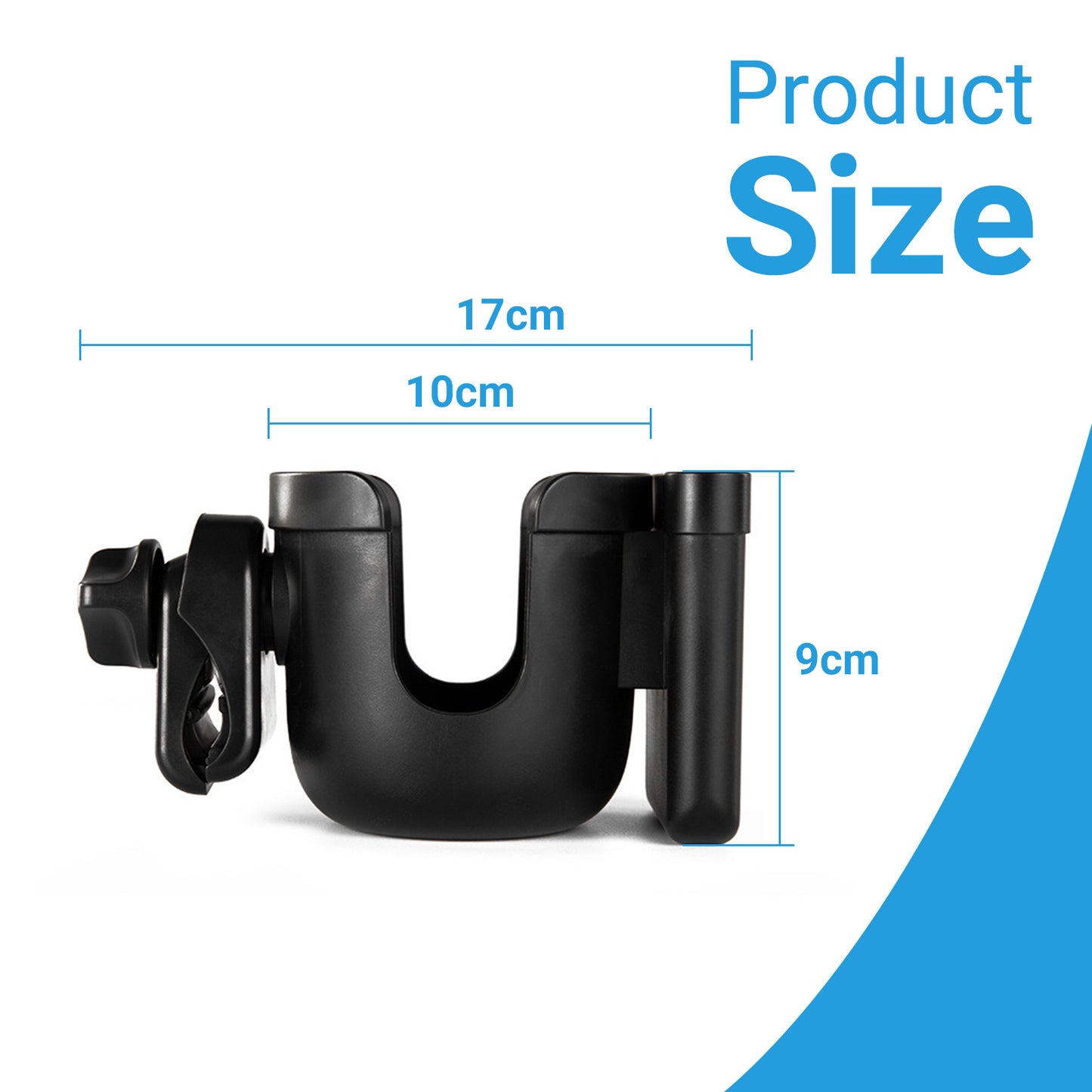 Altus Universal Cup Holder with Phone Mount