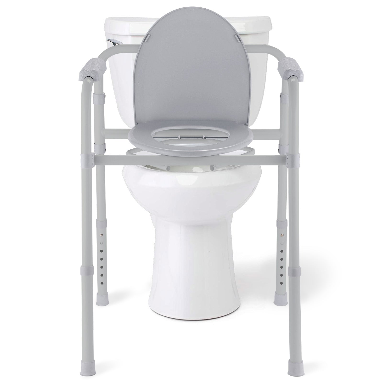 Aluts Multifunction 3-in-1 Bedside Height Adjustable Commode