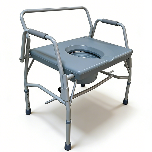 Altus 淋浴椅凳长凳高度可调铝制框架浴室防锈易于清洁（淋浴椅便桶）