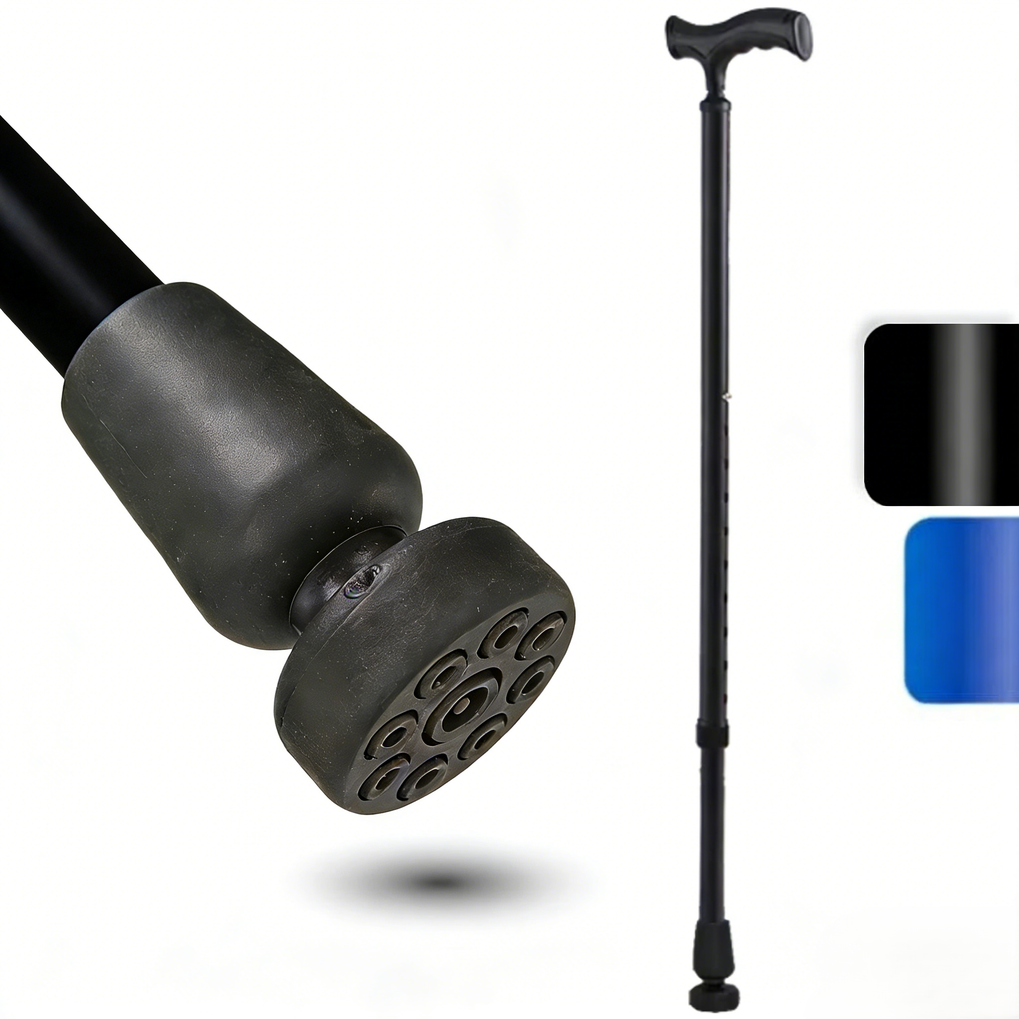 Altus Adjustable Aluminum Walking Cane with 360Â° Rotating Stability B