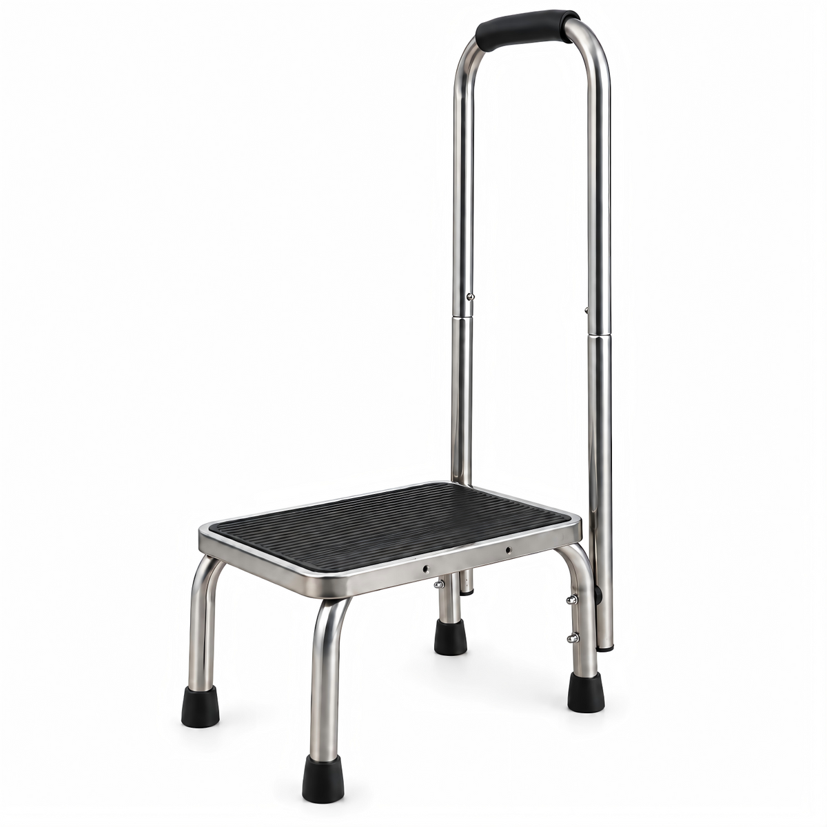 Altus Heavy Duty Steel Step Stool Support Handrail 150kg