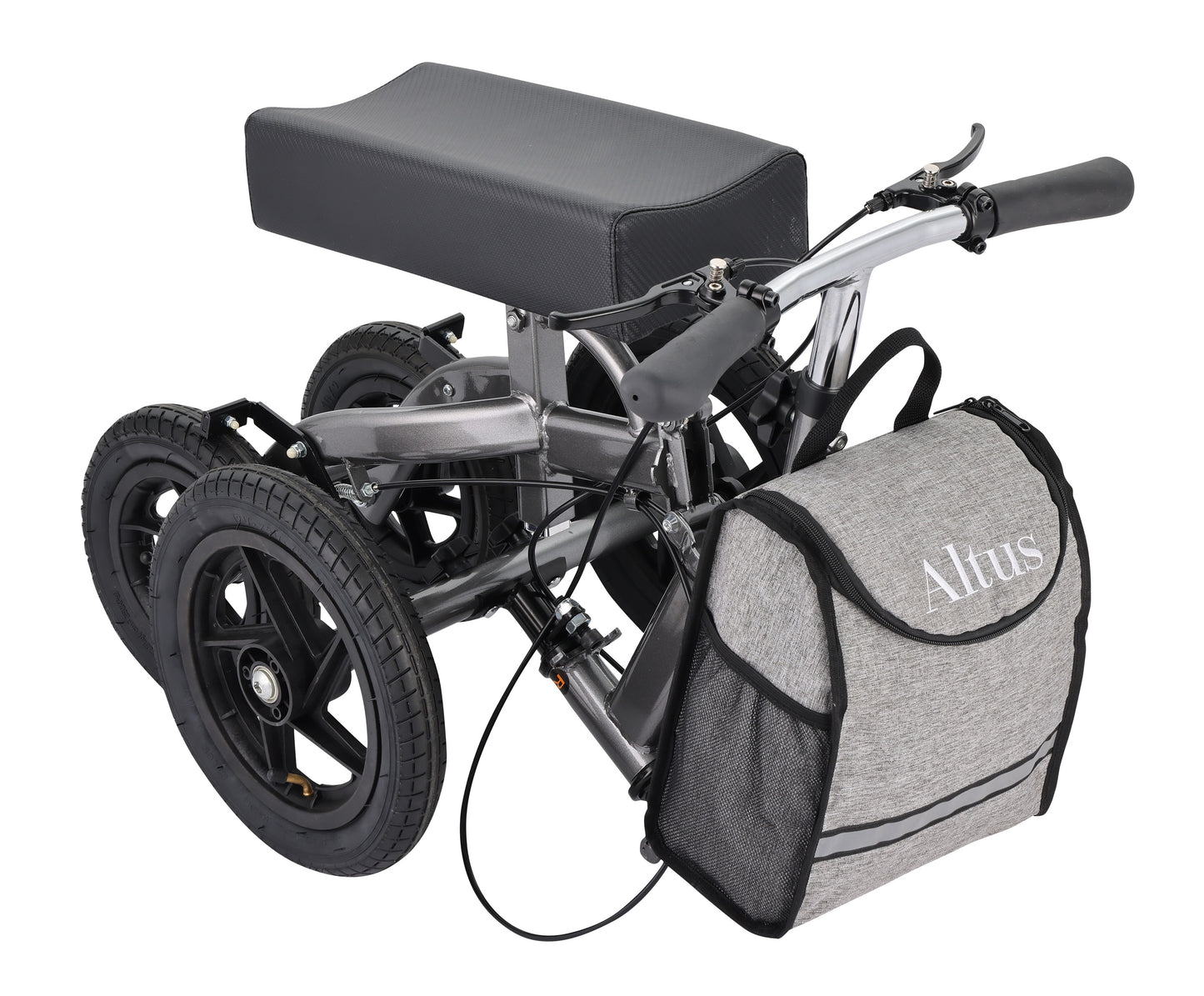 Altus 12 英寸轮式减肥膝关节助行器可折叠全地形充气轮胎