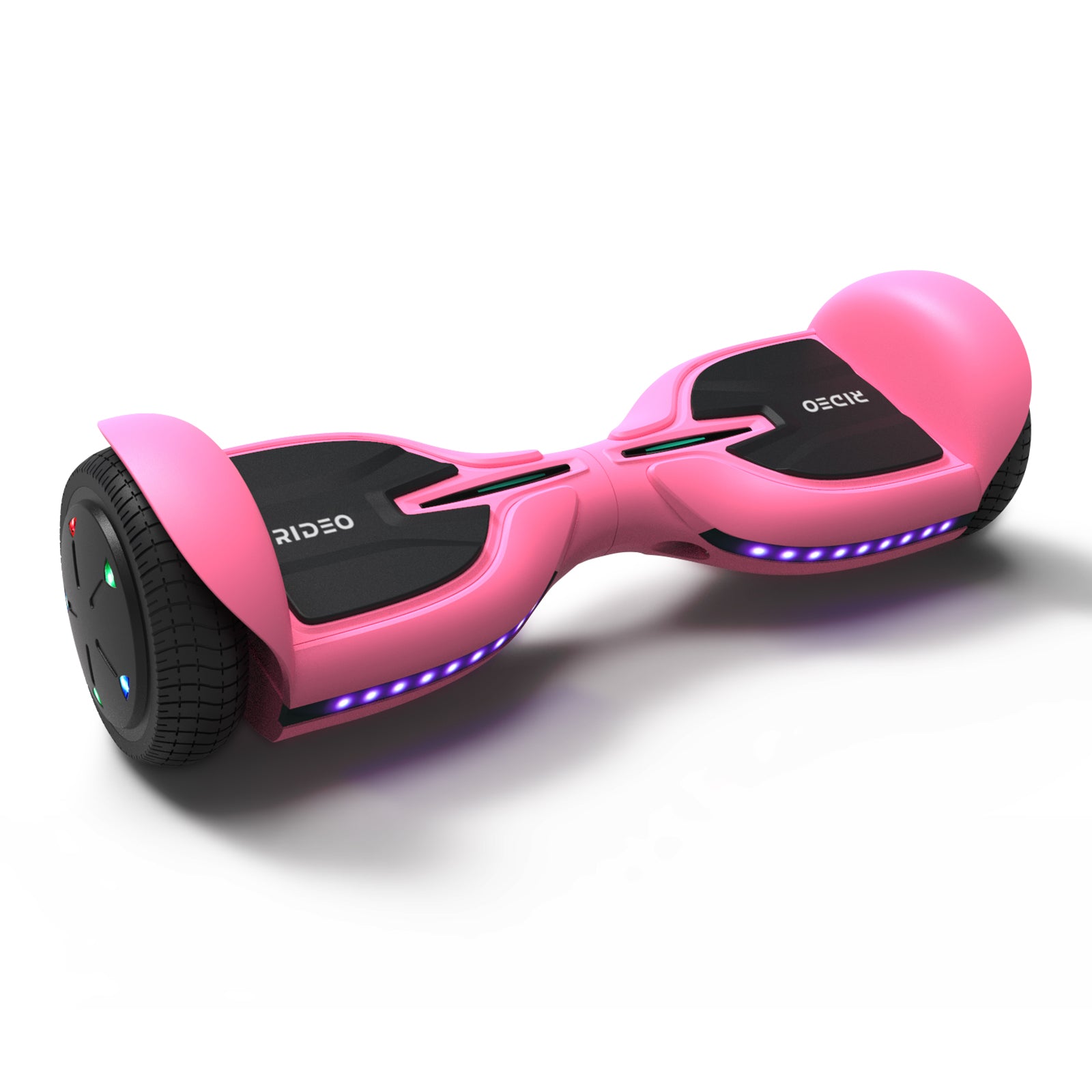 RIDEO Q3_C Hoverboard 6.5 inch Electric Self Balance Sooter UL Bluetooth Speaker - Pink