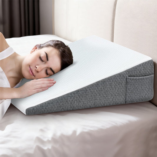 Altus Bed Wedge Pillow for Sleep Back Support with Removable Cover