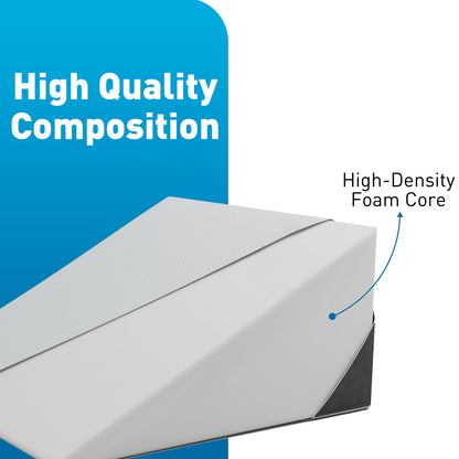 Altus Bed Wedge Pillow for Sleep Back Support with Removable Cover