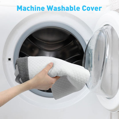 Altus Bed Wedge Pillow for Sleep Back Support with Removable Cover