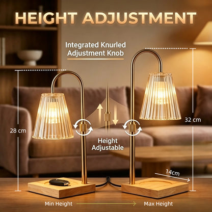 Altus Premium Candle Warmer Lamp Set - Wood Sage & Opium
