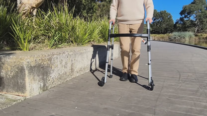 Altus Lightweight Aluminum Folding Walking Frame
