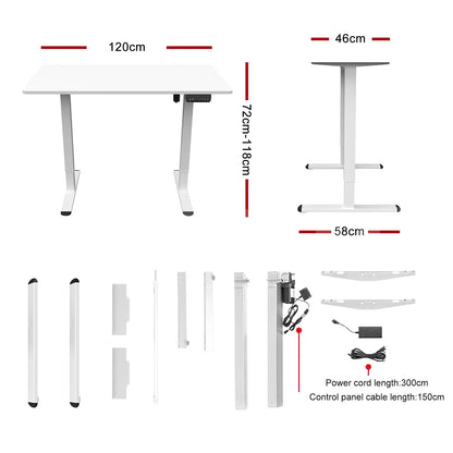 Altus Height Adjustable Standing Desk Motorised Electric Sit Stand Table myaltus